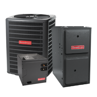 Goodman 3.5 Ton 13.8 SEER2 R32 AC 96% AFUE 120,000 BTU Gas Furnace - Upflow