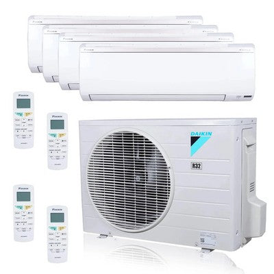 Daikin MXM 36K 20.6 SEER2 4-Zone R32 Mini Split Heat Pump - 12K+12K+12K+12K