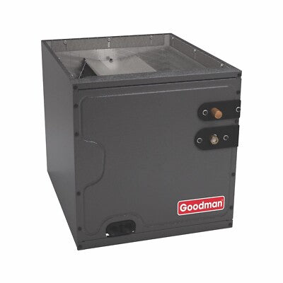 GOODMAN 2.5 TON 14.3 SEER2 R32 AIR CONDITIONER & 17.5" VERTICAL CASED COIL