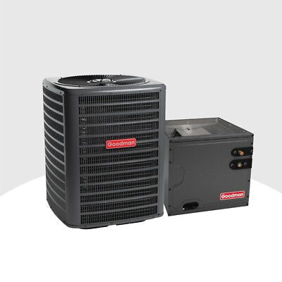 Goodman 2 Ton 13.4 SEER2 AC & 17.5"  Vertical Cased Coil System, R32